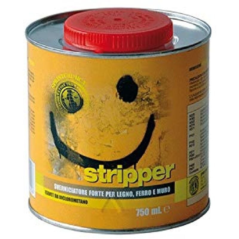 foto del prodotto sprintchimica stripper in gel trasparente sverniciatore economico ideale per sverniciare pittura murale da interno ed esterno 0.750 lt