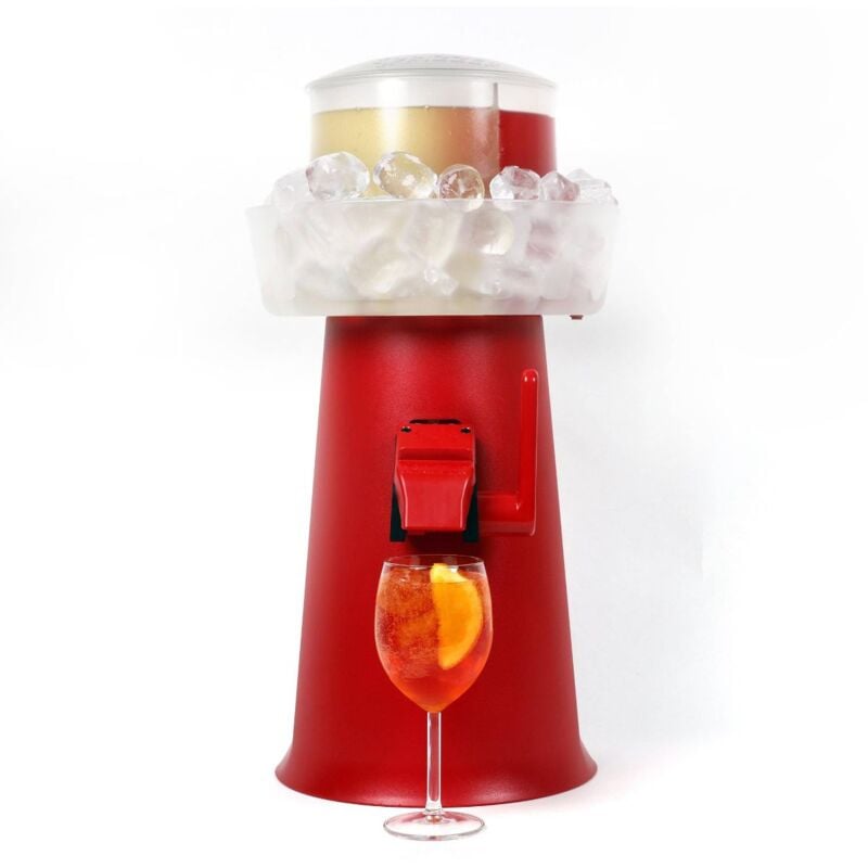 foto del prodotto sprizzer rosso per un aperitivo perfetto cm 28x28x54 rosso