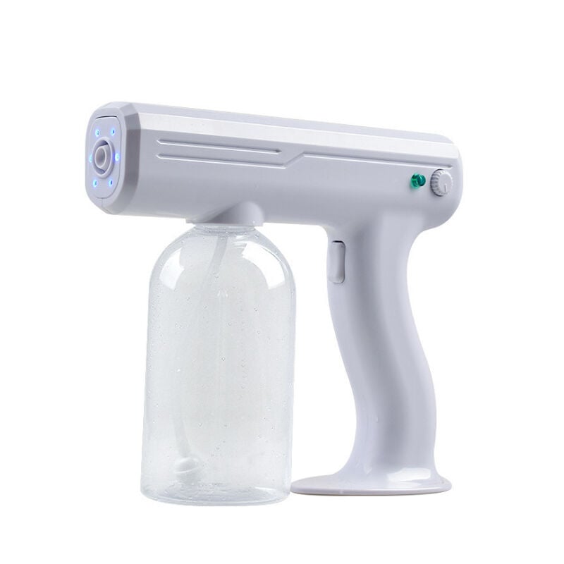 foto del prodotto spruzzatore a vapore disinfettante, atomizzatore nano portatile ricaricabile da 800 ml con nebulizzatore regolabile a basso rumore per casa, ufficio,