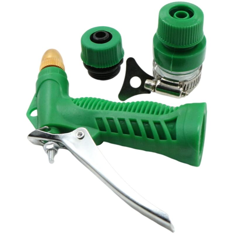 foto del prodotto spruzzatore da giardino ad alta pressione con manopola regolabile verde 