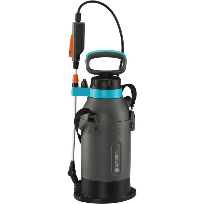 foto del prodotto spruzzatore nebulizzatore a batteria da giardino, capacit 5 lt, getto regolabile da fine a nebulizzato easypump 11136 20 gardena
