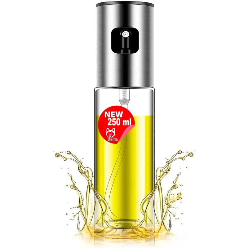 foto del prodotto spruzzatore olio 250 ml, spruzzino olio per friggitrice ad aria akitaink