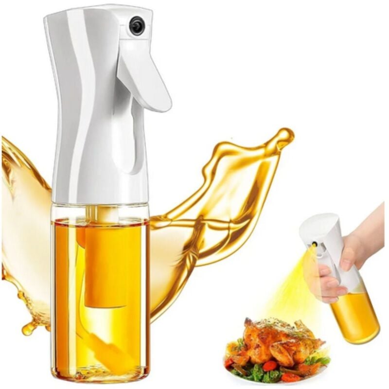 foto del prodotto spruzzatore olio cucinare spruzzino 200ml regolatore oliera aceto vetro jk 21331