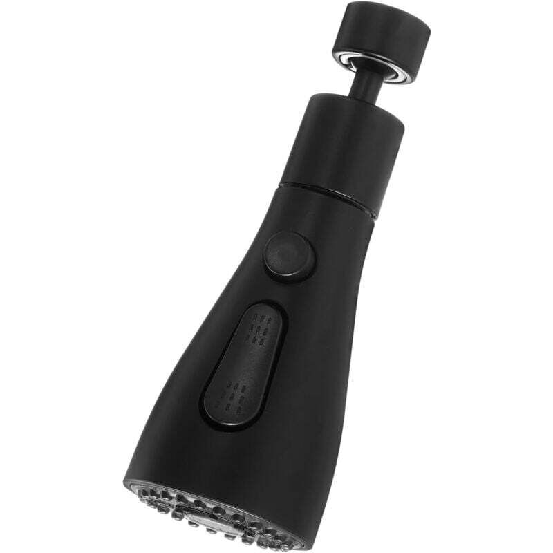 foto del prodotto spruzzatore per lavello da cucina, aeratore girevole a 360 , ugello per rubinetto da cucina a 3 modalità, per aeratore per rubinetto da cucina (nero)