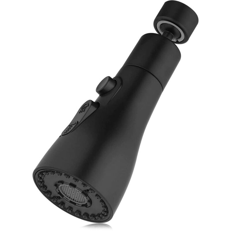 foto del prodotto spruzzatore per rubinetto da cucina, 3 modalit di spruzzo per lavandino, ugello per rubinetto, adattatore per risparmio idrico per rubinetto da