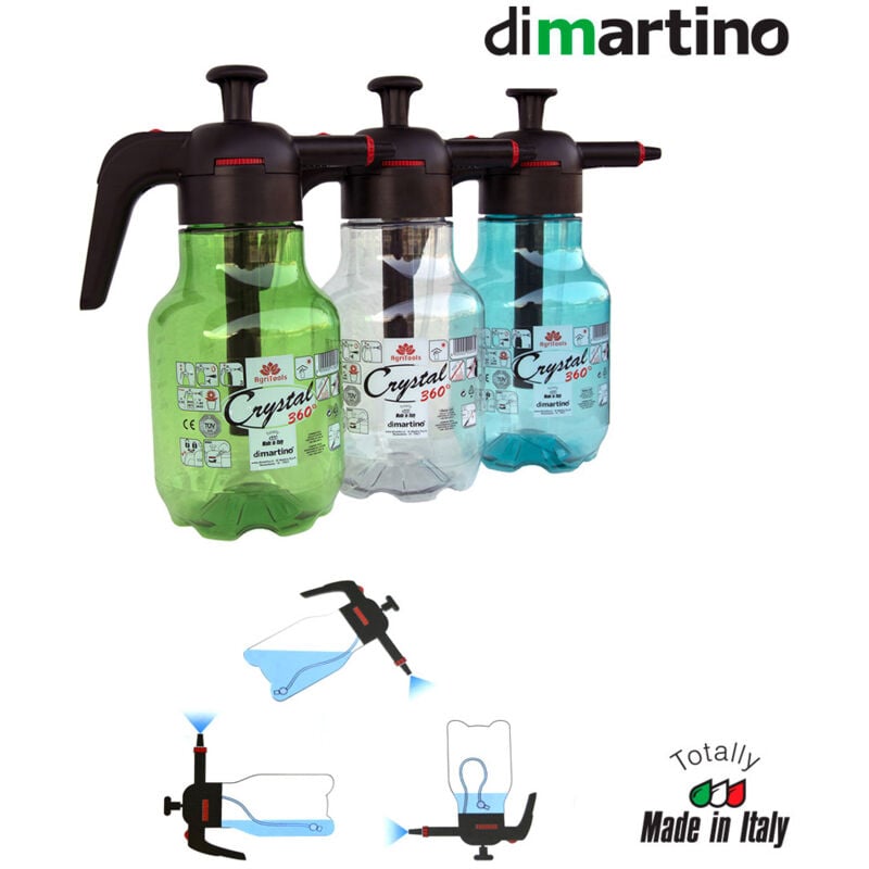 foto del prodotto spruzzatore spruzzatore 2 l modello crystal 360 di martino