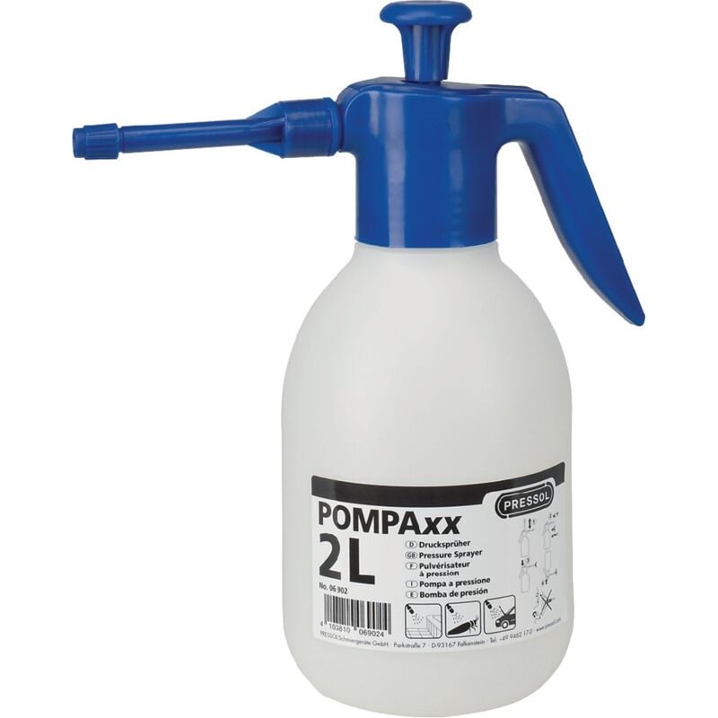 foto del prodotto spruzzatori industriali pompaxx, volume 2,0 l, tubo spruzzatore modello