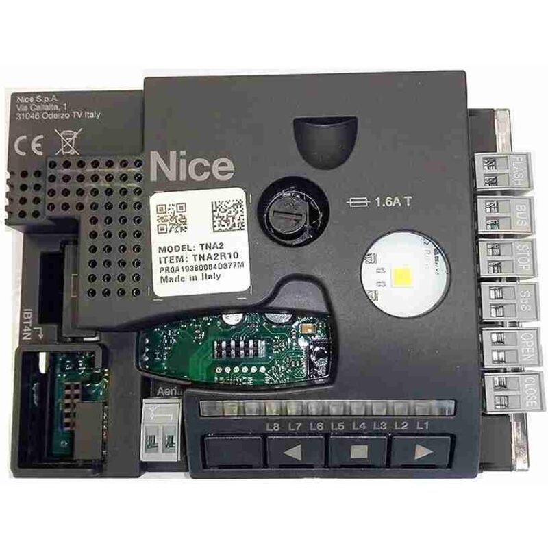 immagine 0 del prodotto sptna2r10 centrale scheda quadro comando per ten tn2010 tn2010l tna2 ricambio originale nice sptna2r10
