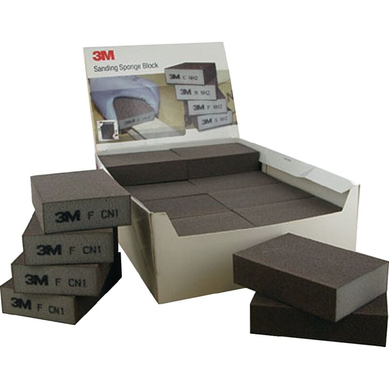 foto del prodotto spugna abrasiva hi-fl l100xp68mm medio morbida spalmata sui quattro lati 3m per 24