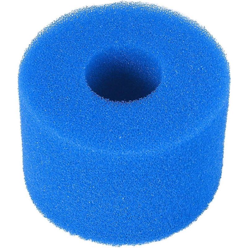 foto del prodotto spugna filtro per piscina, cartuccia filtro riutilizzabile e lavabile, filtro per piscina per accessori per la pulizia della piscina, spa