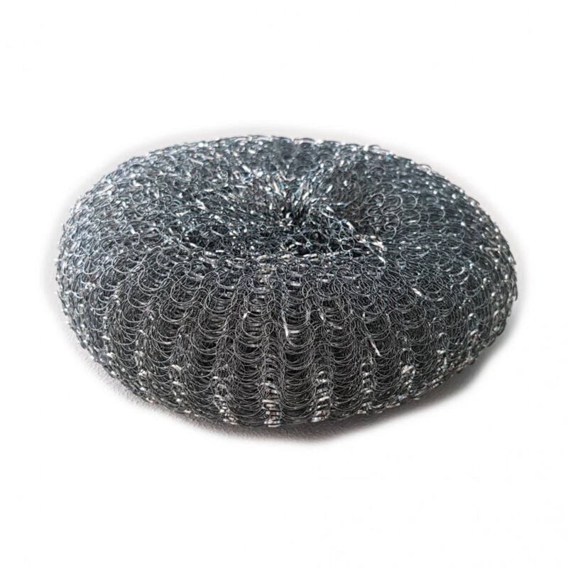 foto del prodotto spugna paglietta in acciaio zincata 40 gr