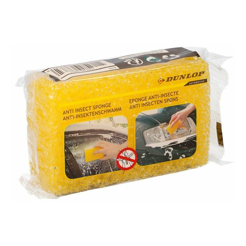 foto del prodotto spugna speciale anti insetti gialla dunlop