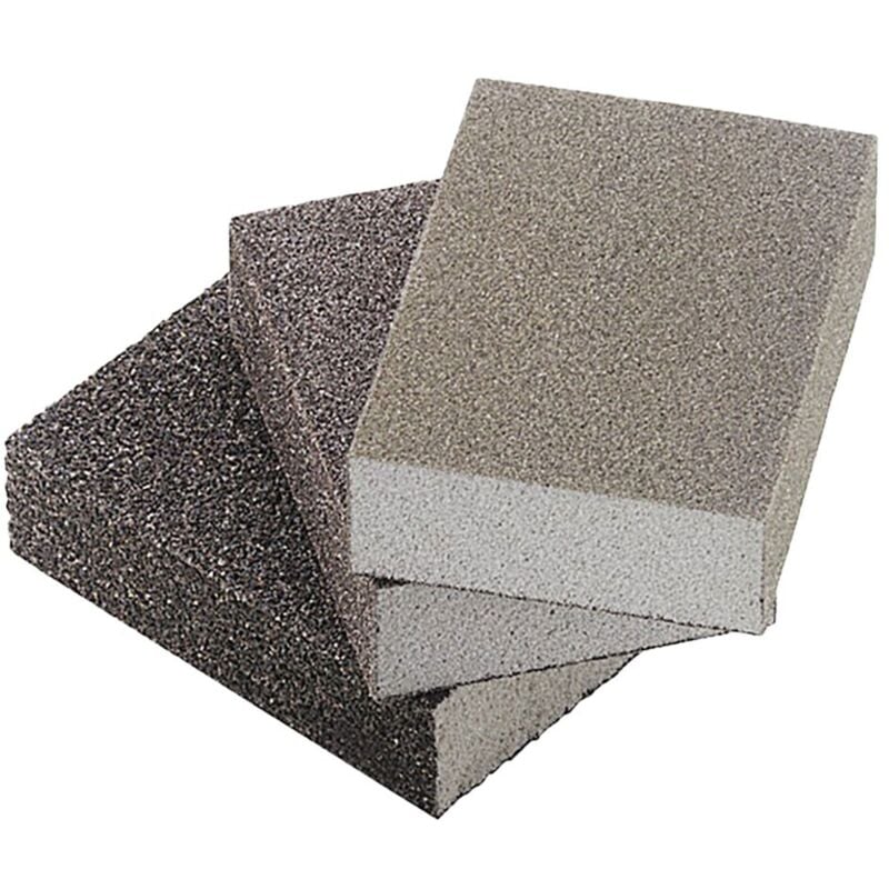 foto del prodotto spugne abrasive a saponetta grinspon grana grossa 60 mm.100x66x26h.