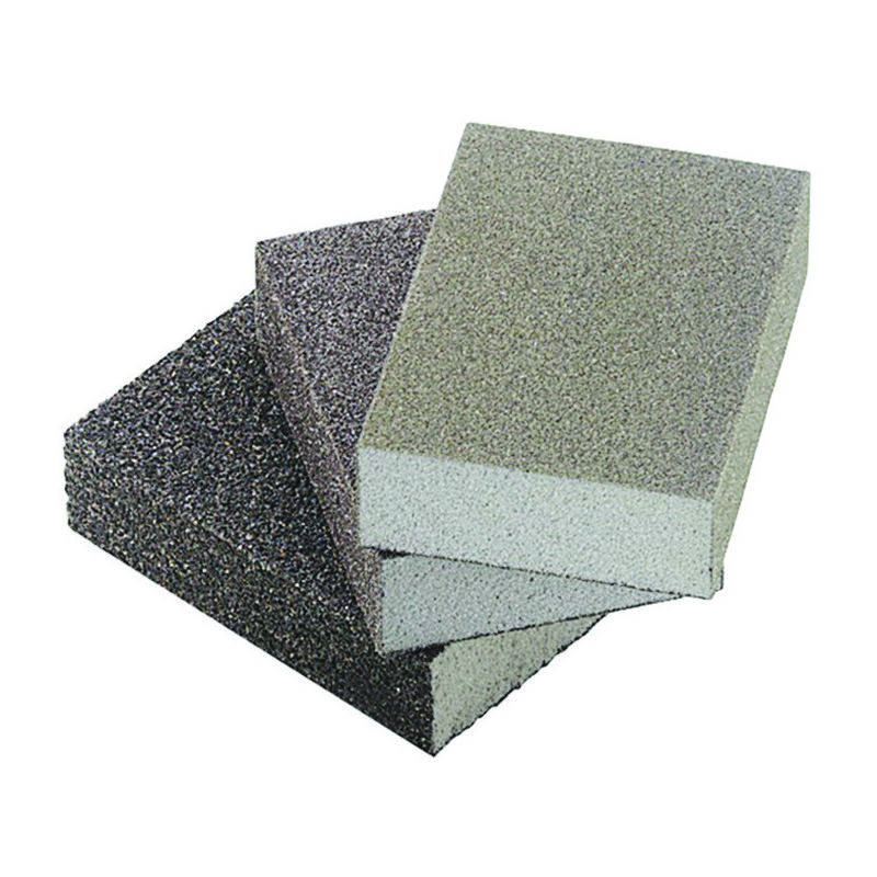 foto del prodotto spugne abrasive a saponetta grinspon grana media 100 mm.100x66x26h.