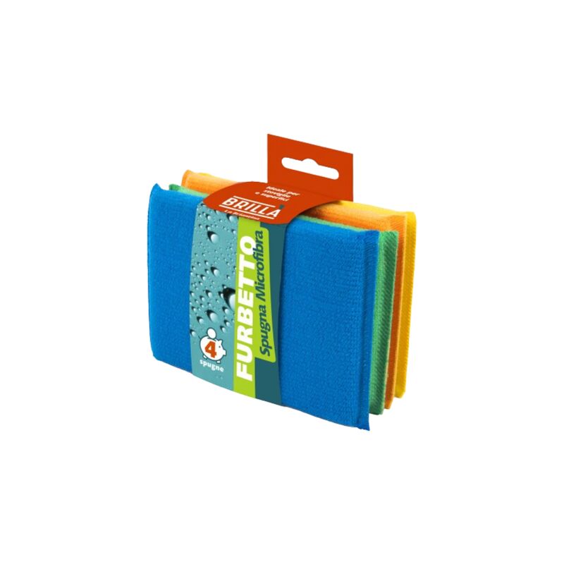 foto del prodotto spugne microfibra furbetto set 4pz