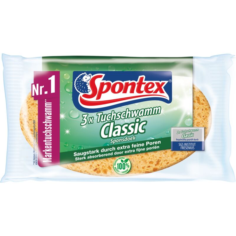 foto del prodotto spugne spontex 19111017, super materiale altamente assorbente per una variet di applicazioni