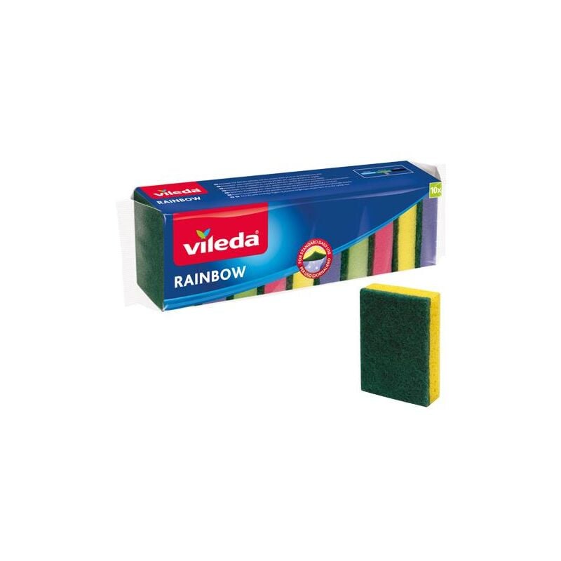 foto del prodotto spugnetta rainbow cf.10 pz 173849 vileda