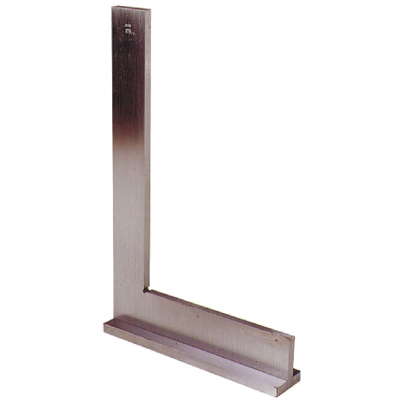 foto del prodotto squadra a 90 gradi in acciaio 400x200 mm cappello fervi s051/400