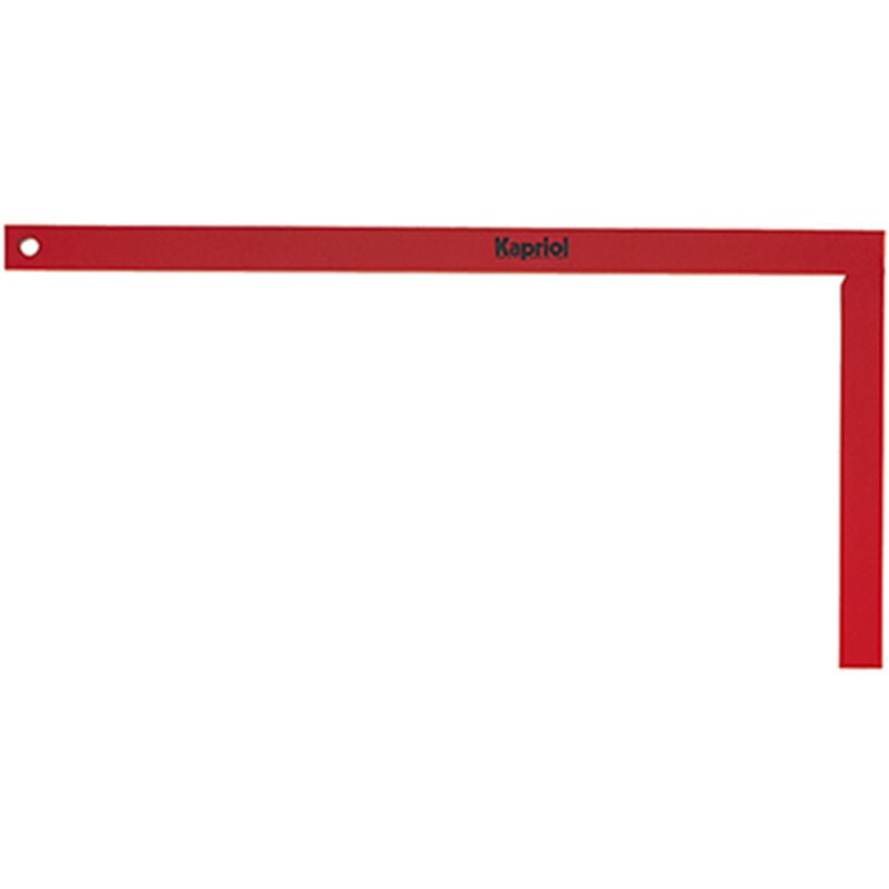 foto del prodotto squadra ad angolo 90 in acciaio 40 50 60 80 100cm fabbro muratore kapriol 60cm 