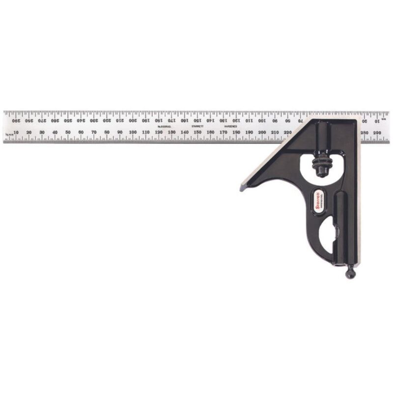 foto del prodotto squadra combinata con elemento angolare, sistema metrico, 300 mm 11mh 300 starrett