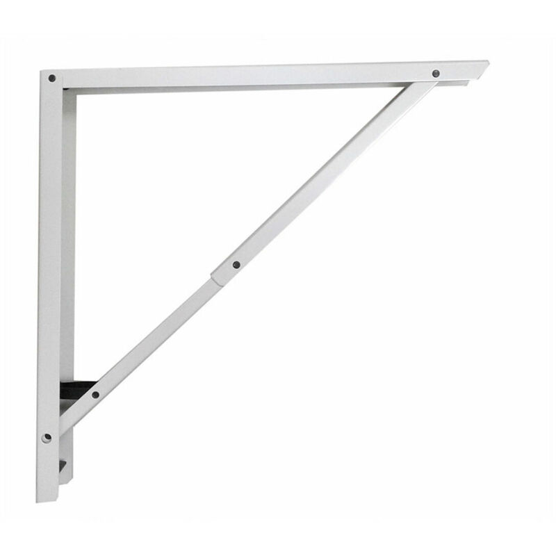 foto del prodotto squadra fepre acciaio bianco 40 x 40 cm 