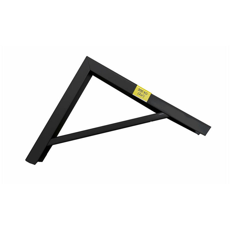 foto del prodotto squadra fepre nero acciaio 18 x 20 cm 