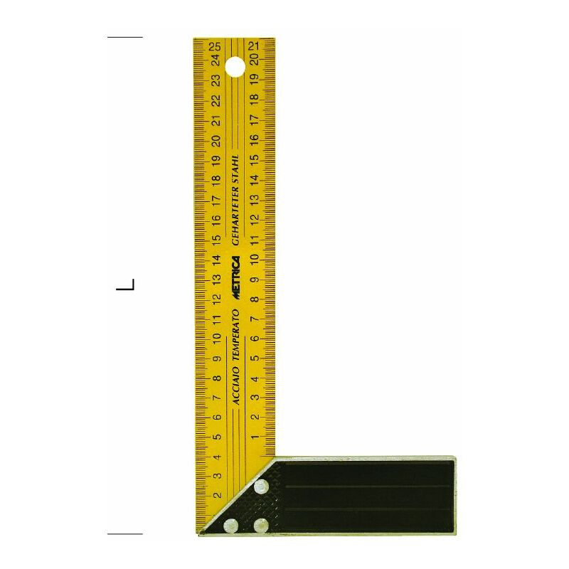 foto del prodotto squadra per falegnami a 45 400 mm.