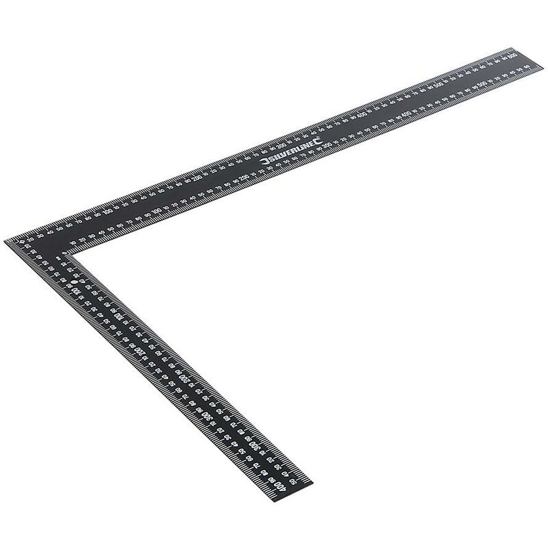 foto del prodotto squadre di carpentiere in acciaio 600 x 400 mm silverline