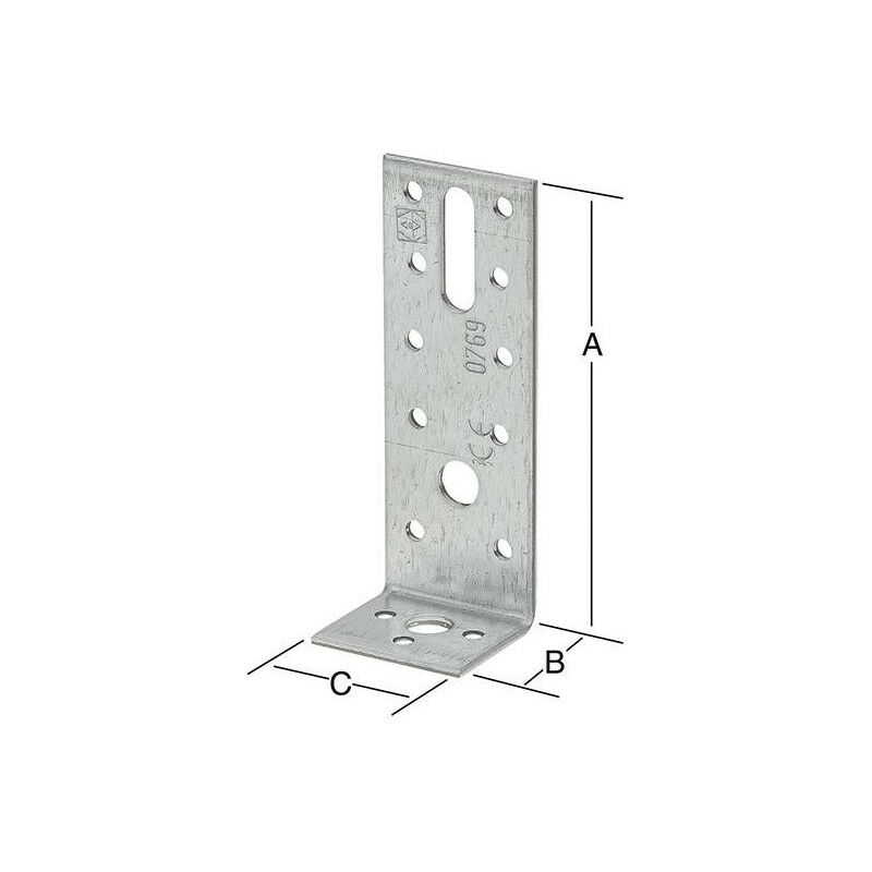 foto del prodotto square 90x35x40mm galvanizzato .. m. questo
