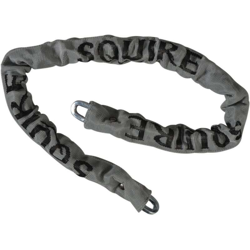 foto del prodotto squire henry cp36p cp catena di sicurezza in acciaio temprato con manicotto grigio, catena 900 mm lunghezza x 6,5 mm diametro 