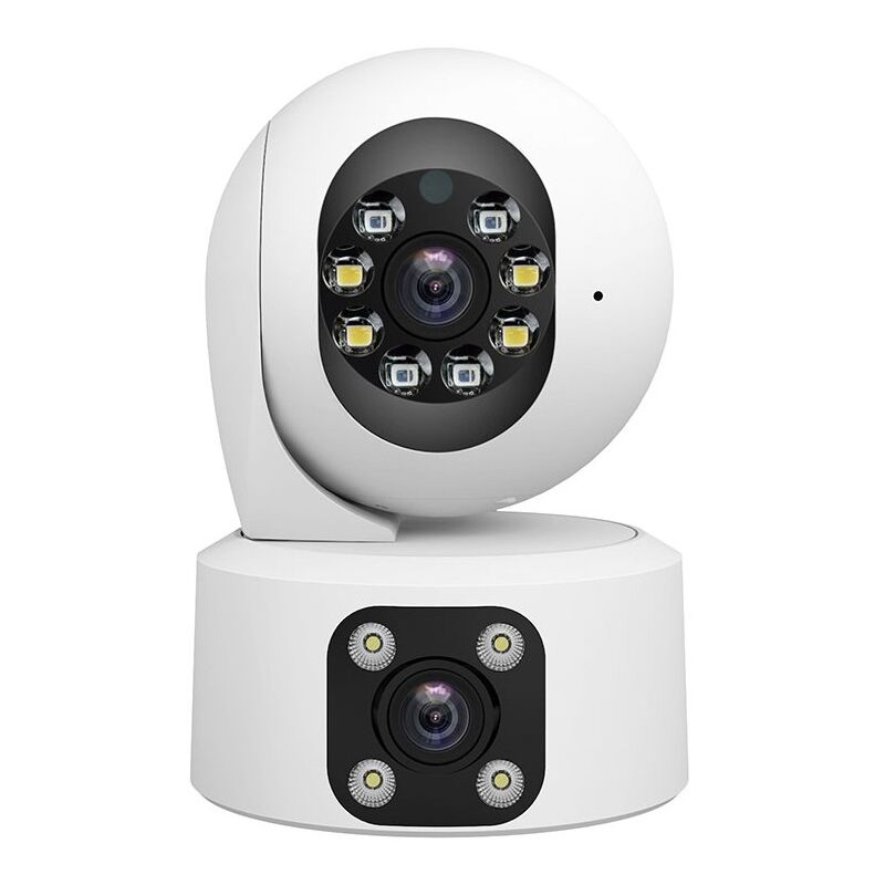 foto del prodotto srihome sh049 telecamera ptz con doppio obiettivo e visione notturna audio full hd memoria sd