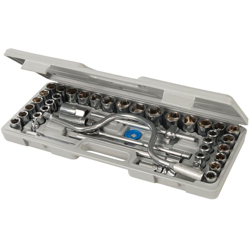 foto del prodotto ss39 set di chiave a bussola, 42 pezzi silverline