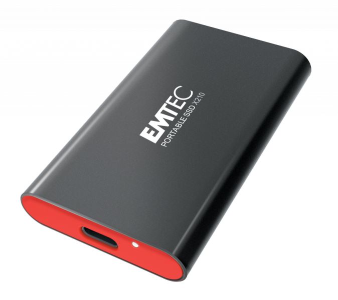 foto del prodotto ssd ext 256gb emtec usb 3.2 x210 portable