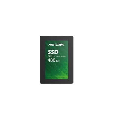 foto del prodotto ssd hikvision 480gb c100 2.5 sata3 read 550mb write 470 mb s hs ssd c100 480g