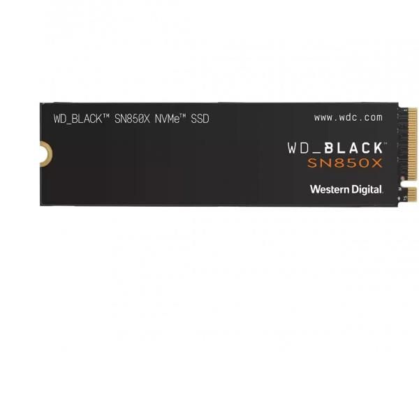 foto del prodotto ssd wd black 2tb m.2 sn850x heatsin