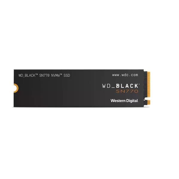 foto del prodotto ssd wd black sn770 m.2 wds250g3x0e