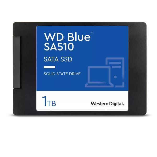 foto del prodotto ssd wd blue 1tb 2.5 sata 3dnand