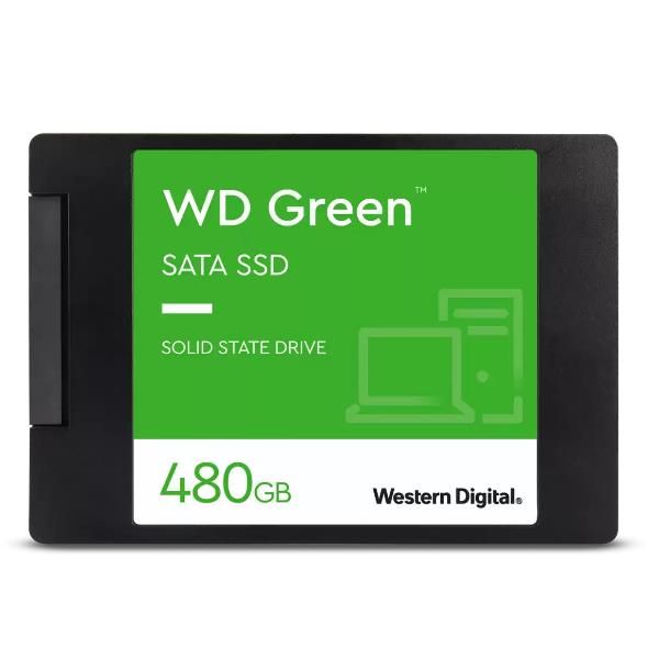 foto del prodotto ssd wd green 480 2.5 sata 3dnan