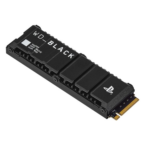 foto del prodotto ssd western digital wdbbyv0010bnc wrsn wd black sn850p ps5 black