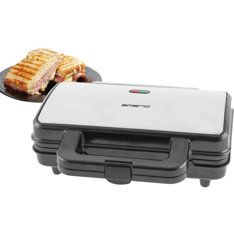 foto del prodotto st 109562 piastra per sandwich acciaio inox, nero emerio