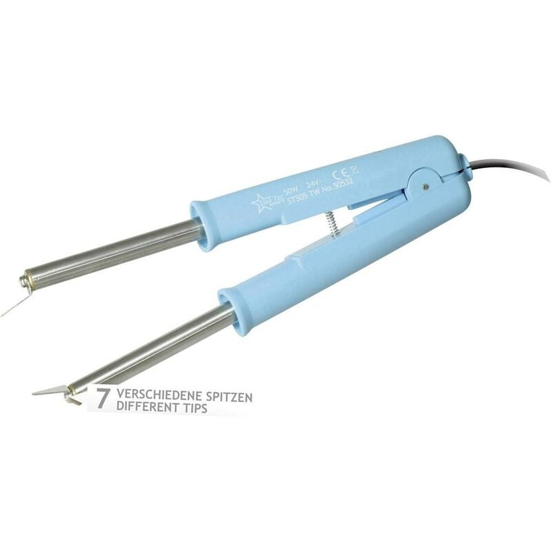 foto del prodotto st 505 tw pinzette di dissaldatura 24 v 50 w coppia di pinzette star tec