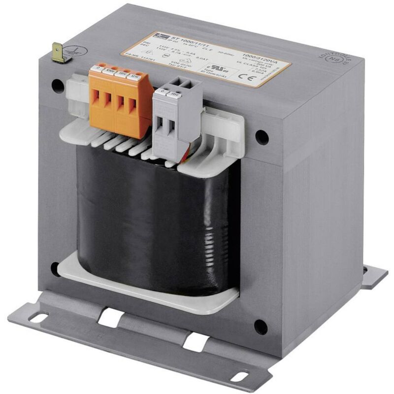 foto del prodotto st 63 4 24 trasformatore di comando, trasformatore d isolamento, trasformatore di sicurezza 1 x 380 v ac, 400 v a block