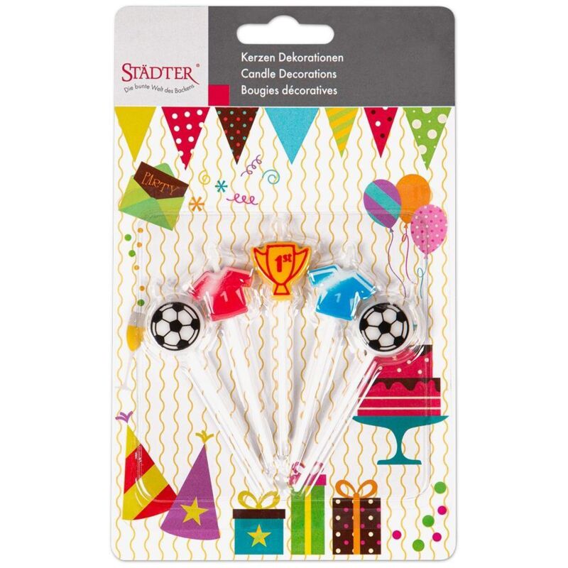 foto del prodotto st dter calcio 2,5 x 7,5 cm bastoncini colorati