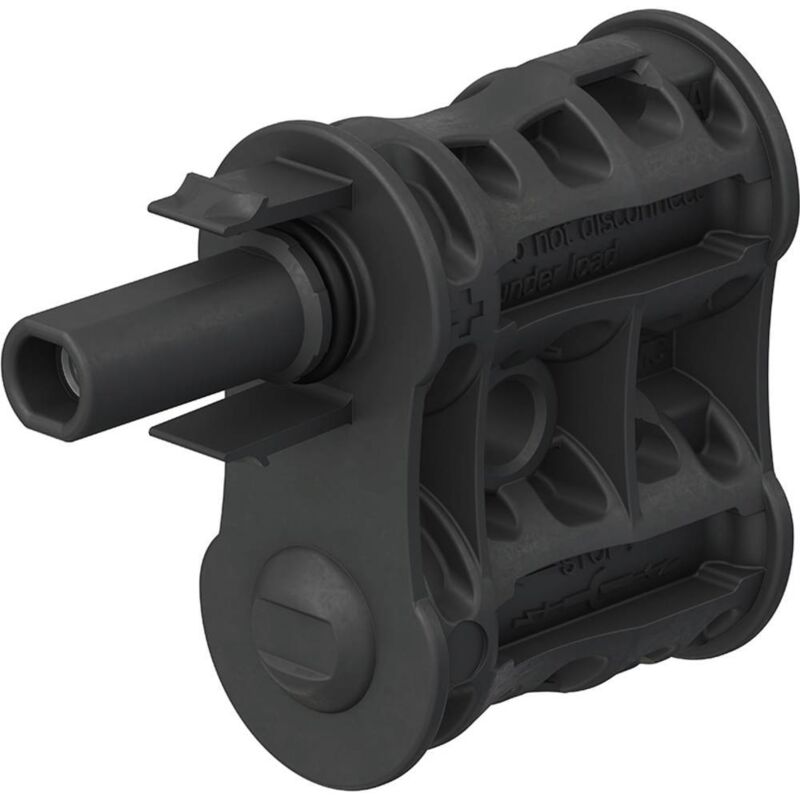 foto del prodotto st ubli - connettore di derivazione 1500 kv mc4-evo 2 su 2 spine mc4-evo 2 32.0197 pv-azs4-evo 2-ur contenuto 1 pz.