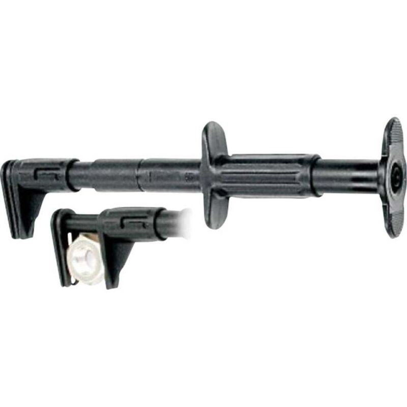 foto del prodotto st ubli grip f morsetto a clip coccodrillo isolato connettore 4 mm cat iii 600 v nero