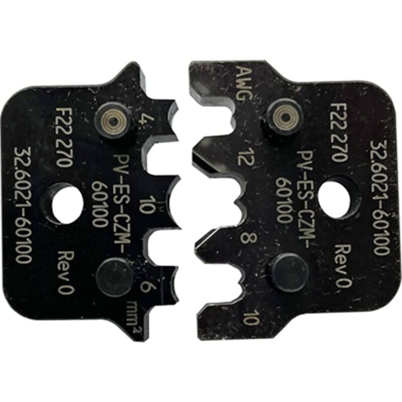 foto del prodotto st ubli pv es czm 60100 32.6021 60100 matrice di crimpaggio 4 fino a 6 mm 