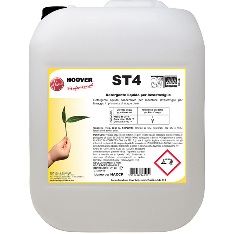 foto del prodotto st4 detersivo liquido per lavastoviglie