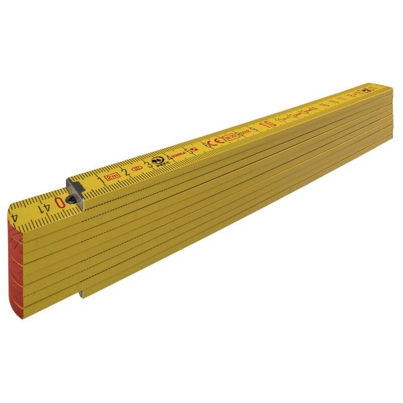 foto del prodotto stabila doppiometro pieghevole in legno serie 700,type 707, 2 m