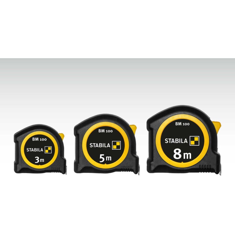 foto del prodotto stabila flessometro bm 100 mt 3 x 16 mm
