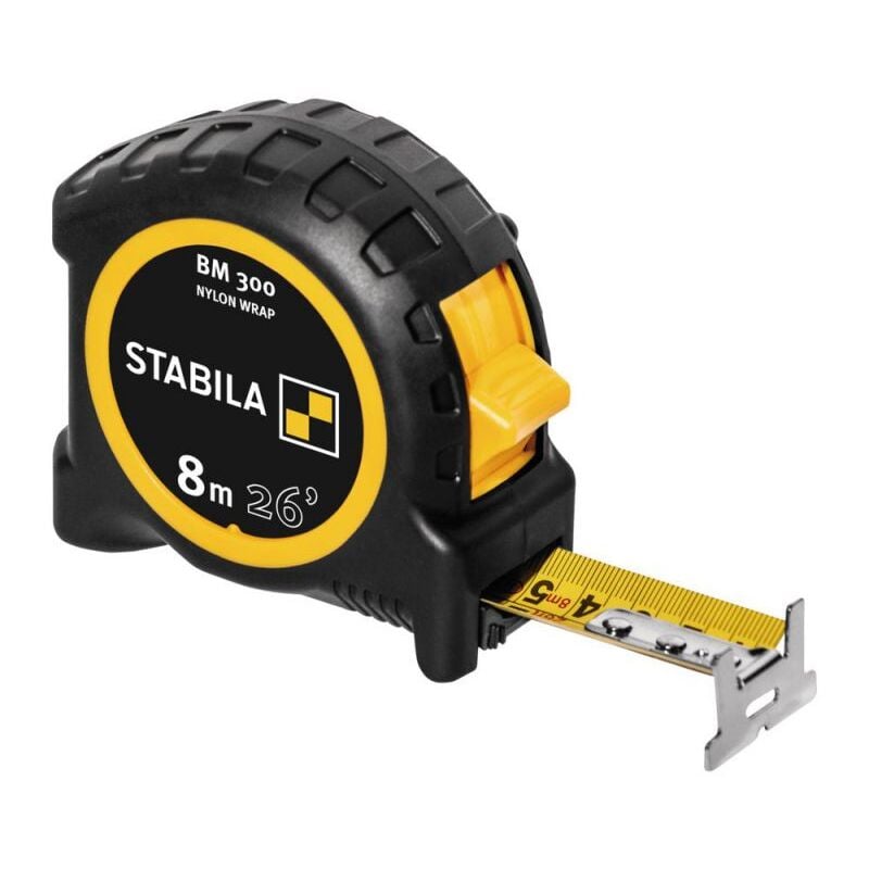 foto del prodotto stabila flessometro bm 300, scala graduata in cm inch,8 m
